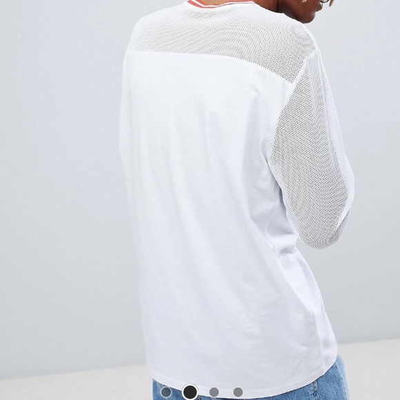 ASOS🔥Mesh Long sleeve t shirt - Picture 2 of 3